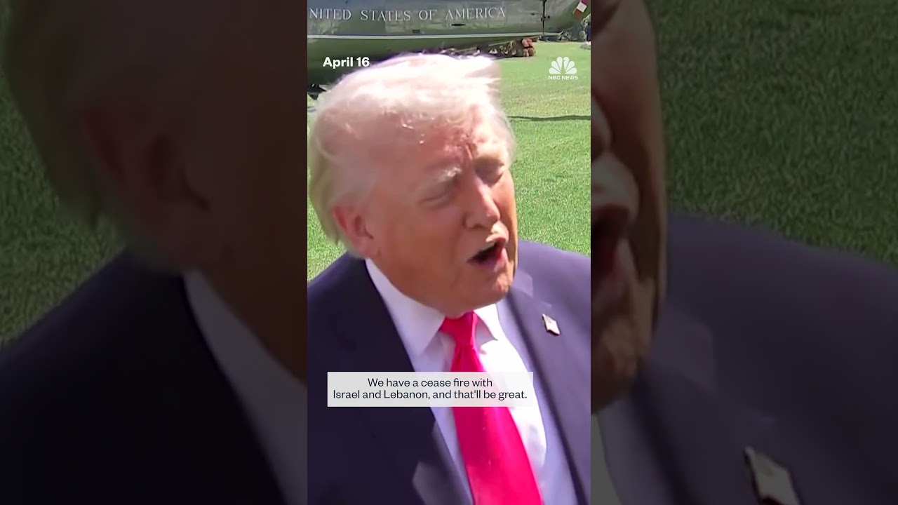 Israel and Lebanon launch strikes ahead of 10-day ceasefire