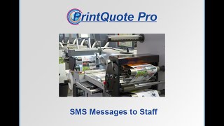 PQP36 01 SMS Messages to Staff