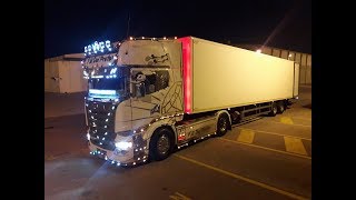 2018 Best Truck In The World Team Del Prete Scania R500,Scania164 580,Volvo Fh16 750 Xl V6