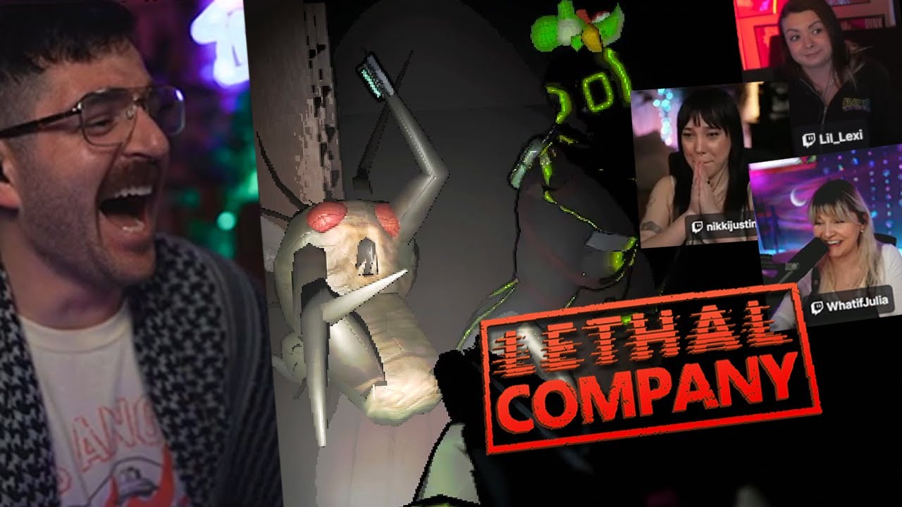 why the yippee kinda // lethal company girls night