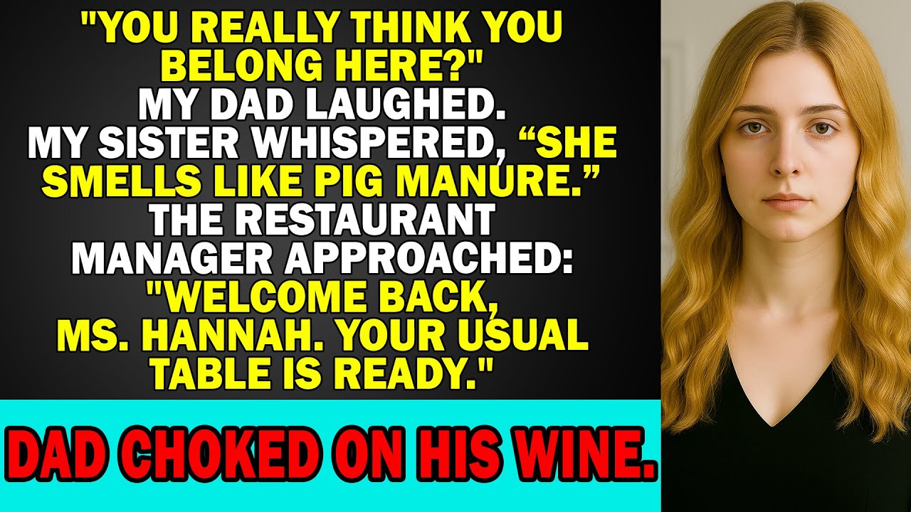 At Dinner My Parents Called Me Poor—Then Restaurant Manager Said 