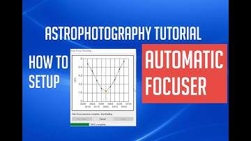 Astrophotography Tutorial - How to setup Automatic Focuser in Sequence Generator Pro