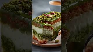 Luxurious Opera Pistachio Cake A French Dessert Masterpiece