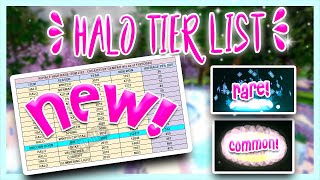 Halo tier list  Royal high halo tier list, Aesthetic roblox royale high  outfits, How to make hair