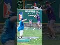 Did He Tell Him To Throw This Pitch?😳 #dingersornothing #wiffleball #baseball #shorts