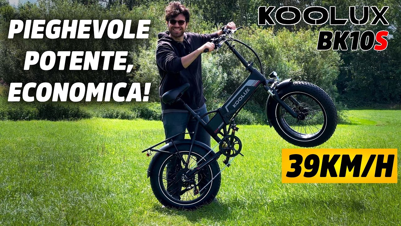 FATBIKE PIEGHEVOLE ECONOMICA E POTENTE - KOOLUX BK10S Test Ebike