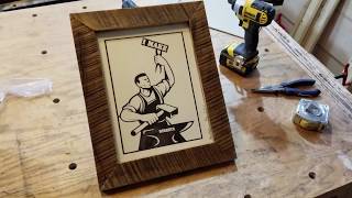 Making a frame for my Diresta l Make Man print