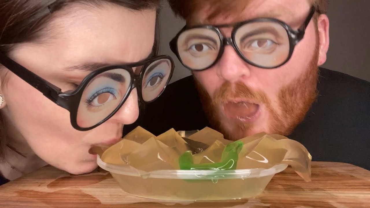 ASMR Jelly Challenge Viral Video Mukbang SO FUNNY YouTube
