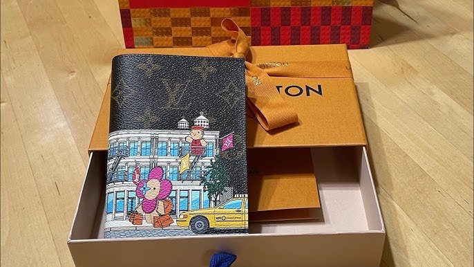 LOUIS VUITTON UNBOXING  PASSPORT COVER IN MONOGRAM 