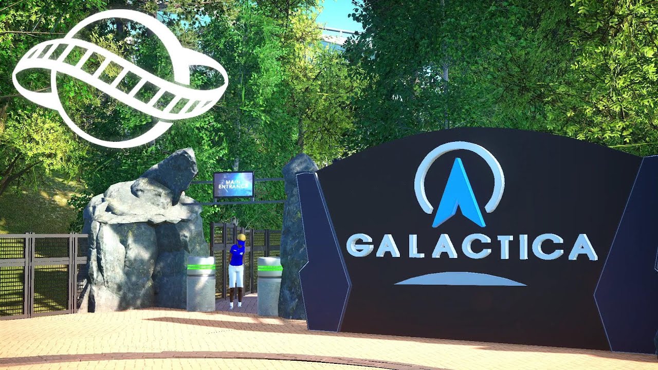 Recreating Galactica Coaster Queue Part 9 YouTube