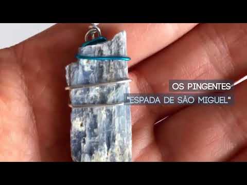 Pingentes "Espada de São Miguel" (Loja Sementes das Estrelas)