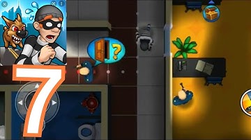 Robbery Bob - Gameplay Walkthrough Part 7 (Android, iOS Gameplay)