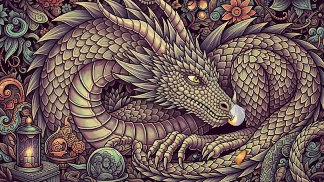 Sleeping Dragon’s Dream Goth Rock Lullaby #music #gothic #rock #lullaby #gregorianchant #ai #aimusic