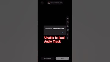 Unable to Load Audio Track | Music Not Working Issue Explained ⚠️ YouTube Shorts Error:
