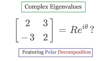 Complex eigenvalues