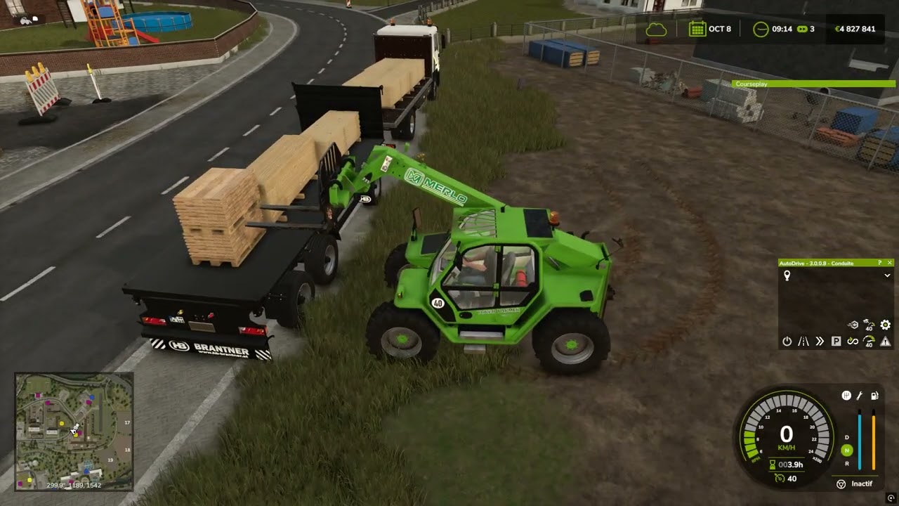 livraison matèriaux chantier mitllerberg