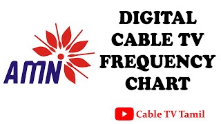 AMN Digital Frequency Chart In Tamil | Cable TV Tamil screenshot 5