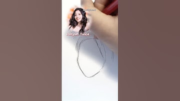 Drawing Dahyun from Twice💝 #kpop #art #twice #dahyun