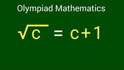 Hardest Radical Olympiad Equation: 99.9% will fail this | How do you solve this?