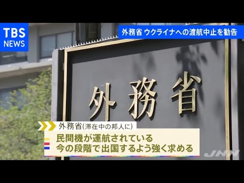 ロシアとの軍事的緊張高まるウクライナに「渡航中止勧告」外務省