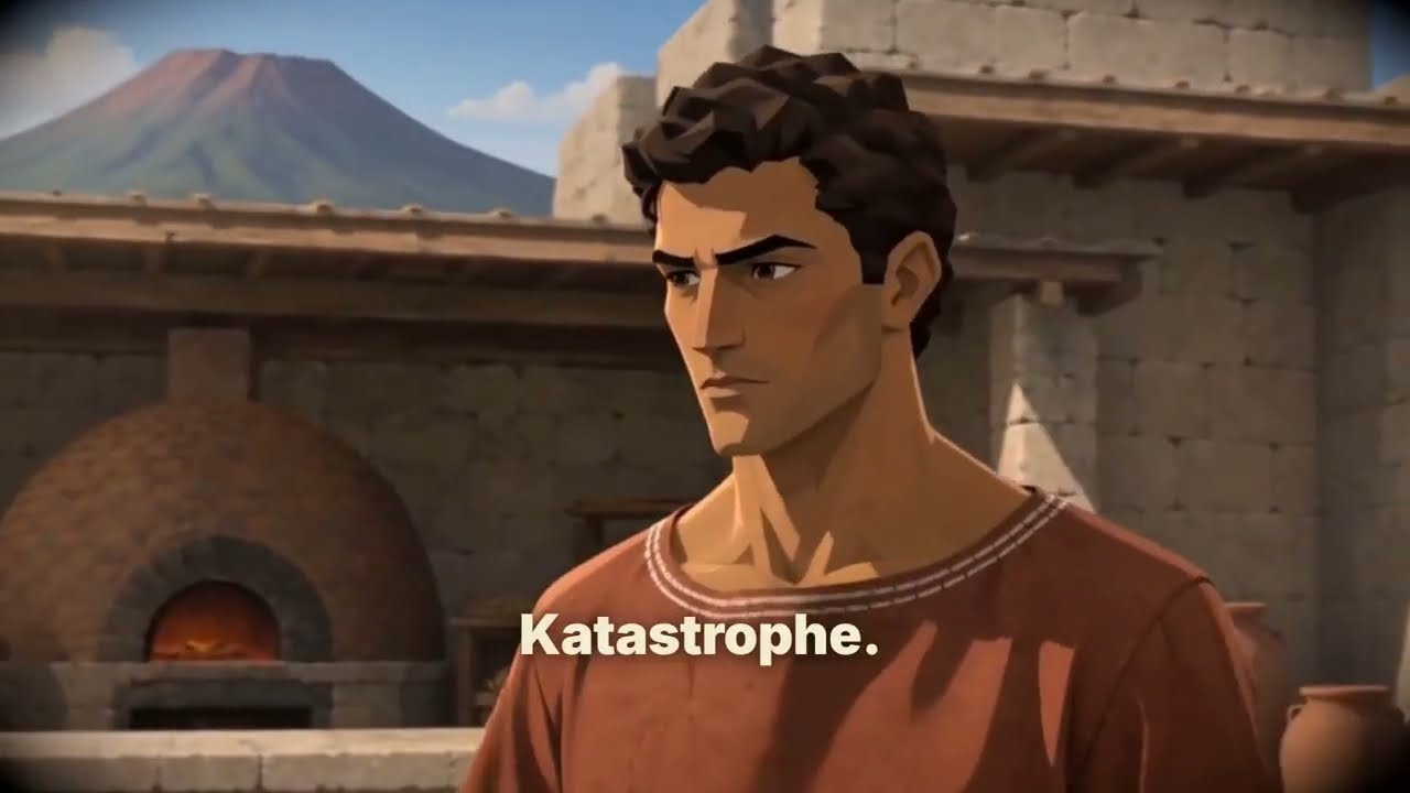 The Last Day of Pompeii – Cinematic History Explainer in Native German