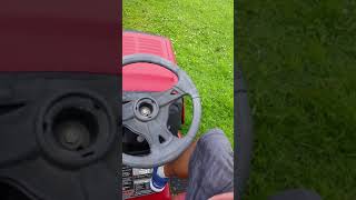 Huskee LT3800 Lawn tractor review and demonstration video 9-19b
