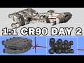 Building Star Wars in Minecraft | 1:1 CR90 Day 2