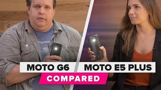 Moto G6 and E5 Plus budget phone comparison