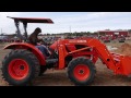 Demo of used kubota 5640su tractor for sale at big reds equipment