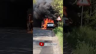 🔥 Ford спалахнув на ходу в Черкаській області #пдр #automobile