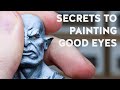 Painting eyes on miniatures made easy - Warhammer!
