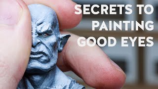 Painting eyes on miniatures made easy  Warhammer!