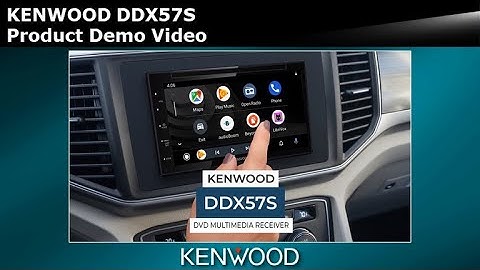 KENWOOD DDX57S DVD Multimedia Receiver Product Demo Video