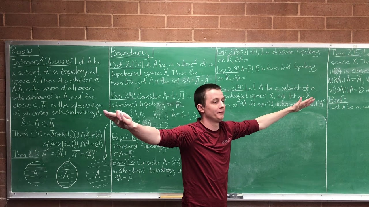 Lecture 13 (Topology)