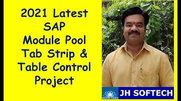 SAP Module Pool Project with Tab Strip Table Control