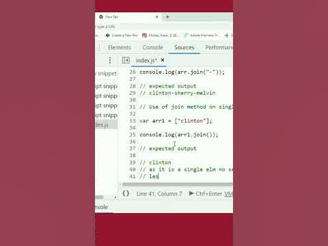 Javascript join() method | how to use join method| Javascript Array ...