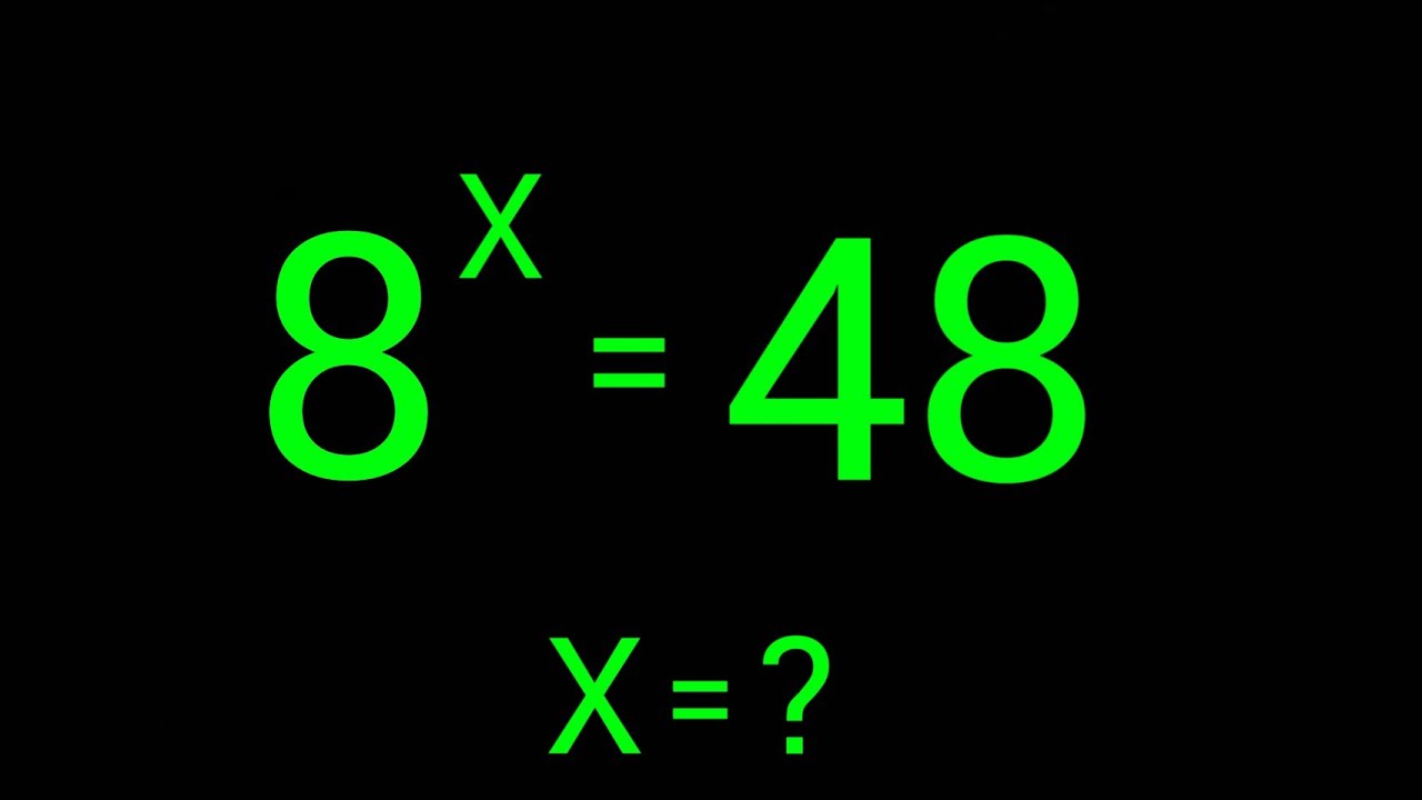 A Nice Exponential Equation | Can you solve this? | A Nice Algebra ...