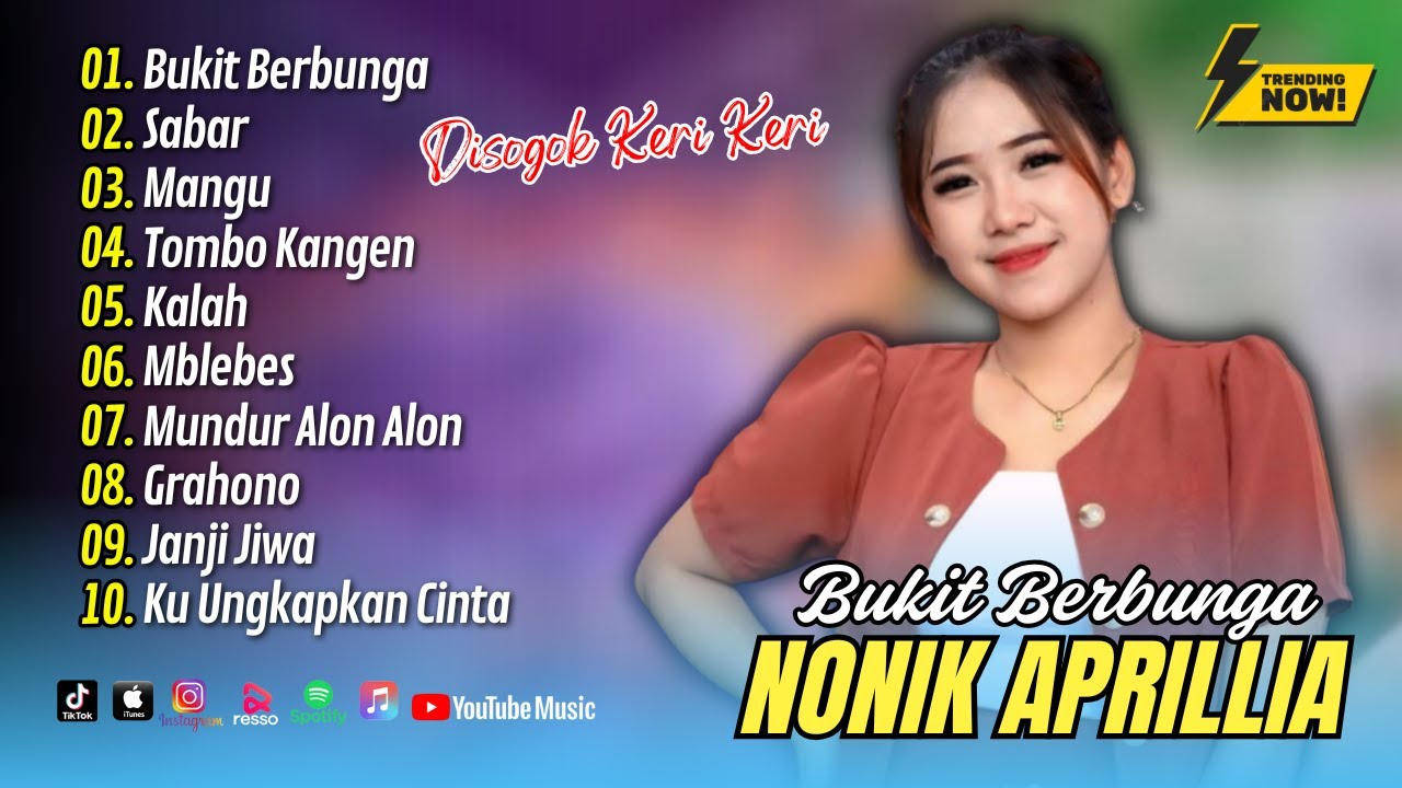 NONIK APRILIA (Disogok Keri Keri) - SABAR - BUKIT BERBUNGA - MANGU | FYP || FULL ALBUM DANGDUT 2025