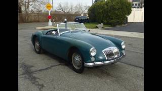 1962 MG MGA MK II | Genuine Car | 1622 Engine | Walkaround & Driving