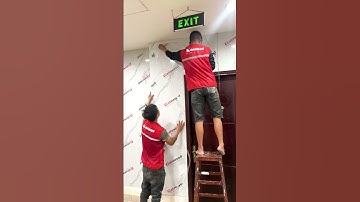 Cách ốp nhựa giả đá cải tạo tường nhà bếp nhanh & đẹp mắt