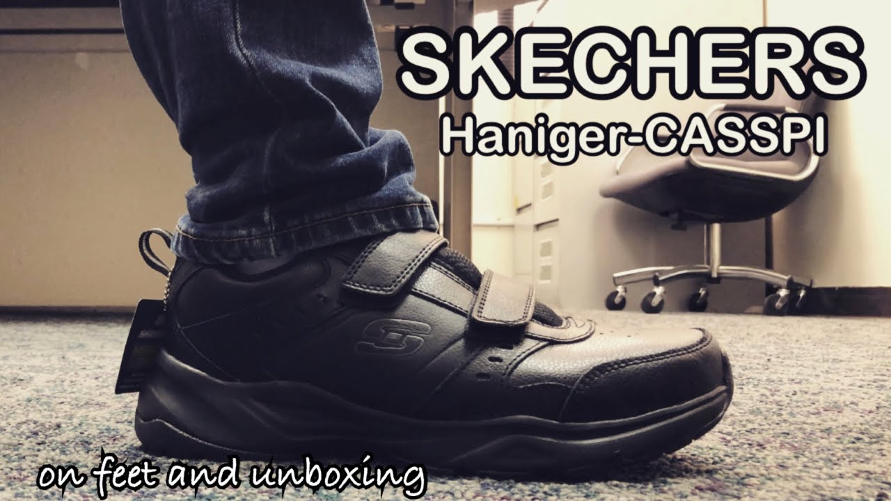 Skechers Haniger Casspi Black | Unboxing and Feet