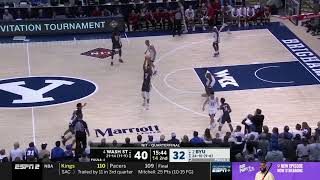 Michael Flowers vs BYU 27 PTS           3.23.22 screenshot 4