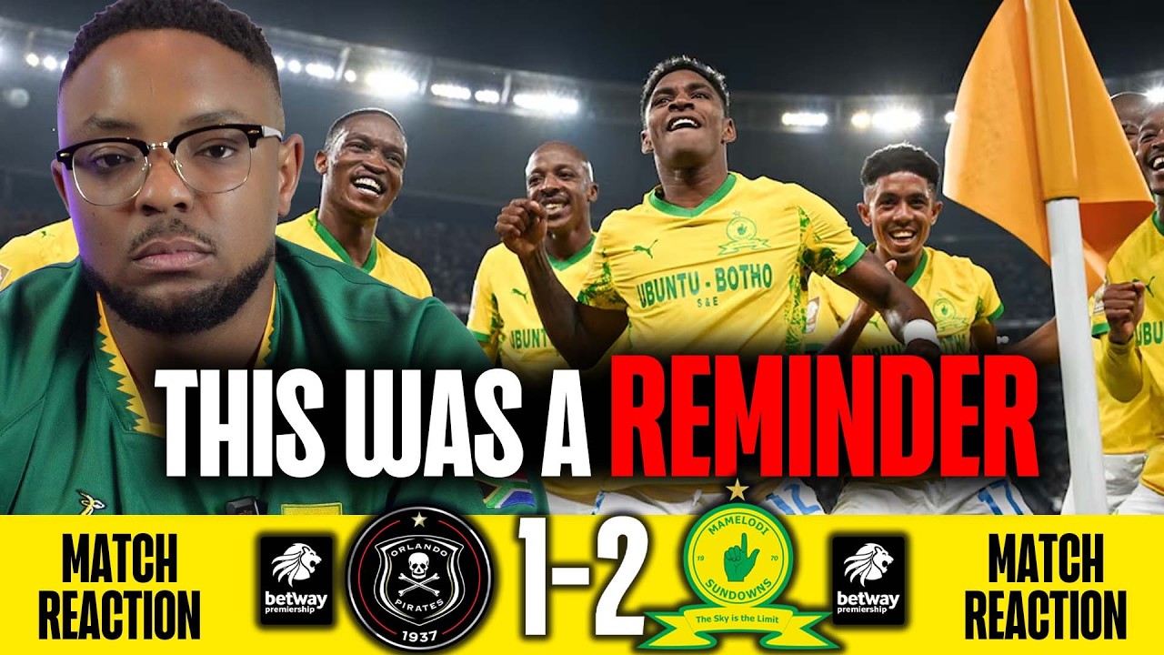 «Пираты» не на уровне «Сандаунс»❗ «Орландо Пираты» 3-0 «Мамелоди Сандаунс» | 