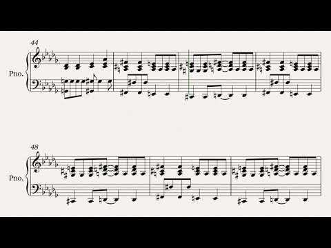 壇上　King Gnu key ピアノパート