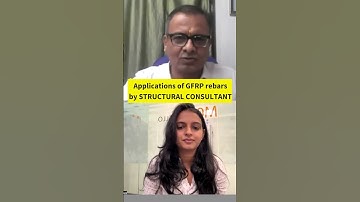 Applications of GFRP rebars  #gfrprebar #construction #civilengineering