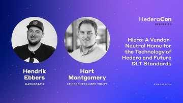 Hiero: Vendor Neutral Home for the Tech of Hedera & Future DLT Standards | HederaCon | Tech Stage