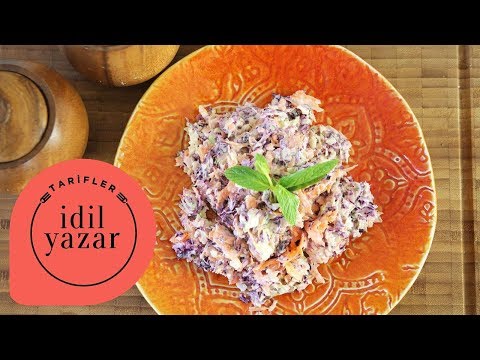 Coleslaw (Lahana Salatası) Nasıl Yapılır? - İdil Yazar - Yemek Tarifleri