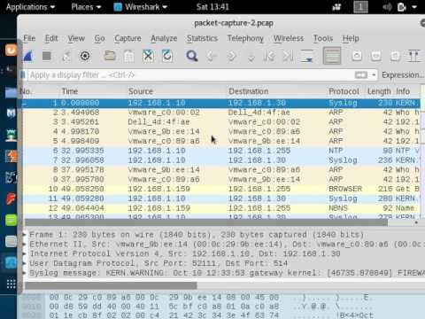 패킷 분석 소개-10 부 : Wireshark를 사용한 패킷 분석 (2 부)