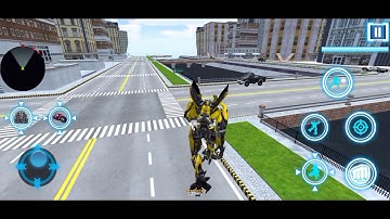 Lion Robot Transform Bike: Moto Robot Android/IOS Gameplay
