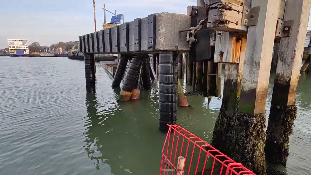 HCL Pile Wrap Corrosion Protection Lymington Jetty - YouTube